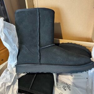 UGG Black Textured Sole Boots NWT